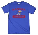 Kansas Jayhawks 100-Percent Cotton School Spirit Short Sleeve T-Shirt