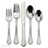 Kitchen & Housewares : Oneida Dublin 90-Piece Set, Service for 12
