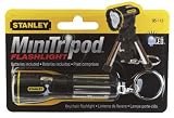 Stanley 95-113 Mini Tripod Keychain LED Flashlight, Color May Vary