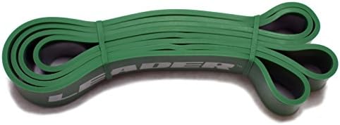 Leader CrossFit Pull Up Assist Bands | 41" Long by 1 3/4" Wide | 50-120 Lbs Resistance