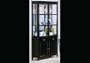 China Cabinet Cappuccino Finish Dining Buffet Hutch