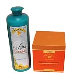 2 Item Set Obliphica Healing Treatment Hair Mask 500mL & Intensive Curl Builder 525mL +A-viva Nail Buffer
