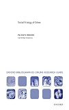 Social Ecology of Crime: Oxford Bibliographies Online Research Guide