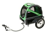 DoggyRide Mini Trailer - Green/Gray