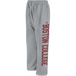 Boston College Eagles adidas Grey Fleece Sweatpants
