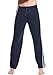 Godsen Men's Cotton Lounge Pant Bottom, Color Royal Blue, Size Medium