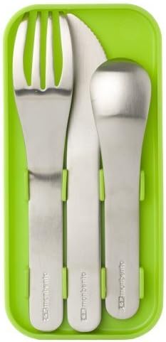 Monbento Nomad Cutlery Set - Green by MonbentoTM