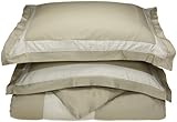 IMAGE OF Wellesley Collection 300-Thread-Count Cotton Twin Duvet Set, Sage