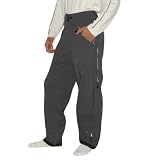 2 PIECE BONUS PACK: Grey Mens STUSSY Waterproof Ski Snowboard Snow Pants & Adidas... by Stussy