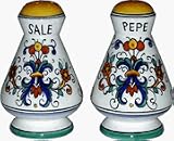 Review Piatti Ceramic Art  / Ricco Deruta Salt & Pepper Set - Made in Italy by Grazia
