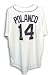 Placido Polanco Autographed/Hand Signed Detroit Tigers White Majestic Baseball Jersey with ALCS MVP