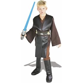 Star Wars tm Anakin Skywalker tm Deluxe Child Costume Large Age 8-10