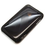 Rix iJacket iPhone 3GS/3G用 カラーシールド フルサイズ液晶保護フィルム付属 クリアブラック RX-IPCCPH2CB