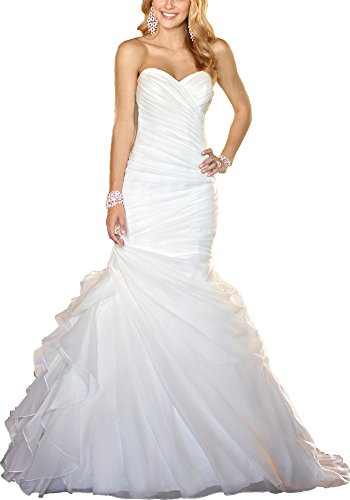 Now and Forever Layered Mermaid Wedding Dresses 2016 for Bride