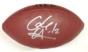 Caleb Hanie Signed Chicago Bears Nfl Football