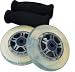 CLEAR Replacement Razor Scooter WHEELS, BEARINGS, GRIPS