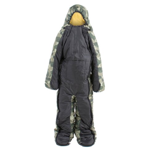 DOPPELGANGER OUTDOOR(ドッペルギャンガーアウトドア) ヒューマノイドスリーピングバッグ Graham 人型寝袋 [最低使用温度 5度] DS-08M