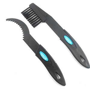 2 Unidades de Cepillos de Plástico de Limpieza para la Cadena de las Bicicletas