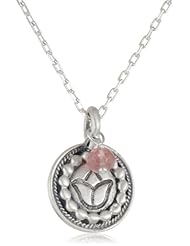 Satya Jewelry Silver January Birthstone Necklace