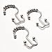 Set of 12 Rings - New Shower Curtain Hooks Made with Stainless Steel Rustproof Friction Free Gliding - Fengbao