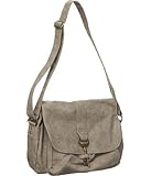 Nila Flap-Over ''Key Toggle'' Slouchy Satchel Bag