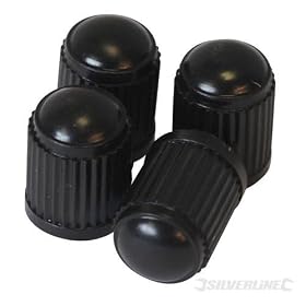 SILVERLINE Tyre Dust Caps