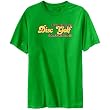 Live Without Disc Golf I Don't Think So Sports Mens T-Shirt (Green, Sizes X-Small - XXX-Large)