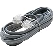 Steren 304-707SL Silver 4C Data Cable Landline Telephone Accessory