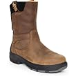 Men's Georgia 10" WP Pull On Work Boots BROWN 13 W ~ Georgia