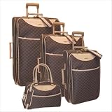 Signature Series 4 Piece Expandable Luggage Set in Brown 41GFzai6rGL. SL160 Signature Series 4 Piece Expandable Luggage Set in Brown