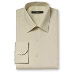 Geoffrey Beene Fitted Wrinkle Free Stretch Dress Shirt - Spread Collar
