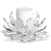 Godinger Lotus Pillar Holder w/ Candle