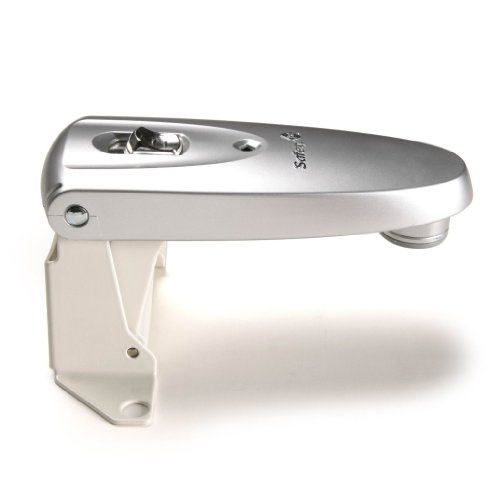 Safety 1st Prograde Toilet Lock, White and Silver 2 Pack Vehicles