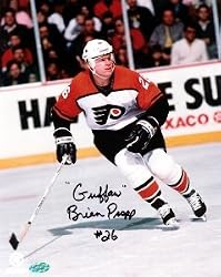 Brian Propp Signed Flyers 8x10