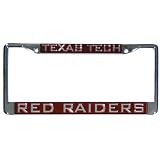Texas Tech Red Raiders Red Mirror License Plate Frame