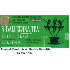 3 Ballerina Tea Extra Strength Dieters' Drink