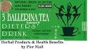 3 Ballerina Tea Extra Strength Dieters Drink