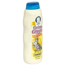 Gerber Grins & Giggles Baby Lotion, Oatmeal , 15 fl oz (444 ml)