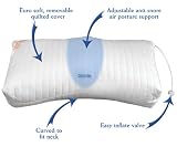 Adjustable Anti-Snore Pillow – White