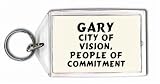 Gary: City Of Vision, People Of Commitment Keychain