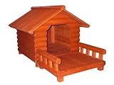 Large Log Home Dog House (Dog House Only)
