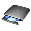 LG BP40NS20 externer Blu-ray 6x Brenner inkl. 3D Software metallic dunkgelgrau