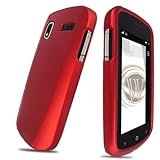 Premium - Samsung Focus/Cetus I917 Protex Red Rubber Feel Protective Case ( ....