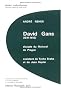 David Gans, 1541-1613: Disciple du Maharal, assistant de Tycho Brahe et de Jean Kepler