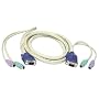 Cables To Go - 23475 - 15ft 3-in-1 Universal Hi-Resolution PS/2 KVM Cable HD15 VGA M/M