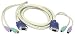Cables To Go - 23475 - 15ft 3-in-1 Universal Hi-Resolution PS/2 KVM Cable HD15 VGA M/M