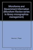 Microforms and government information
