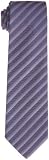 HUGO BOSS Men’s Tie,Purple Stripe,One Size