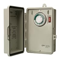Woods 59396 30-Amp Timer for Heavy Duty Appliances and Outlets, Repeats Daily SPST