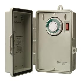 Woods 59396 30-Amp Timer for Heavy Duty Appliances and Outlets, Repeats Daily SPST by Coleman Cable